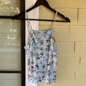 American Eagle Soft and Sexy Flowery, Strappy Tank